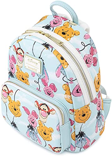 Loungefly Disney Winnie the Pooh Balloon Friends Womens Double Strap Shoulder Bag Purse4
