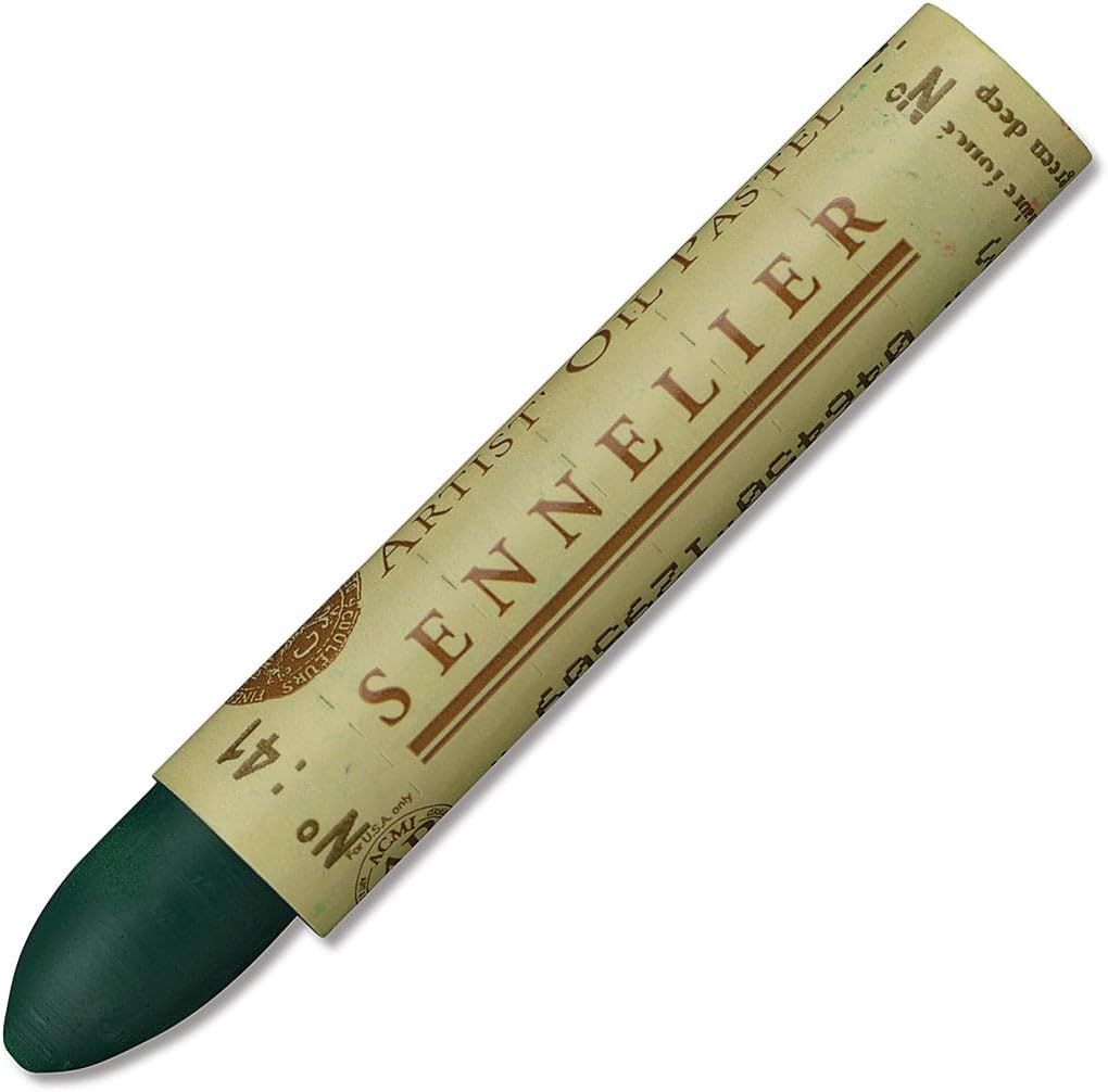 SENNELIER Oil French Pastel for Professional Artists, Cinnabar Green Deep 041