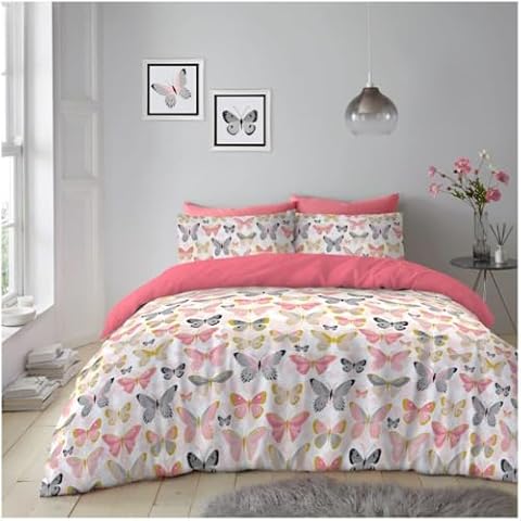 GC GAVENO CAVAILIA Reversible Butterfly Duvet Set Cover