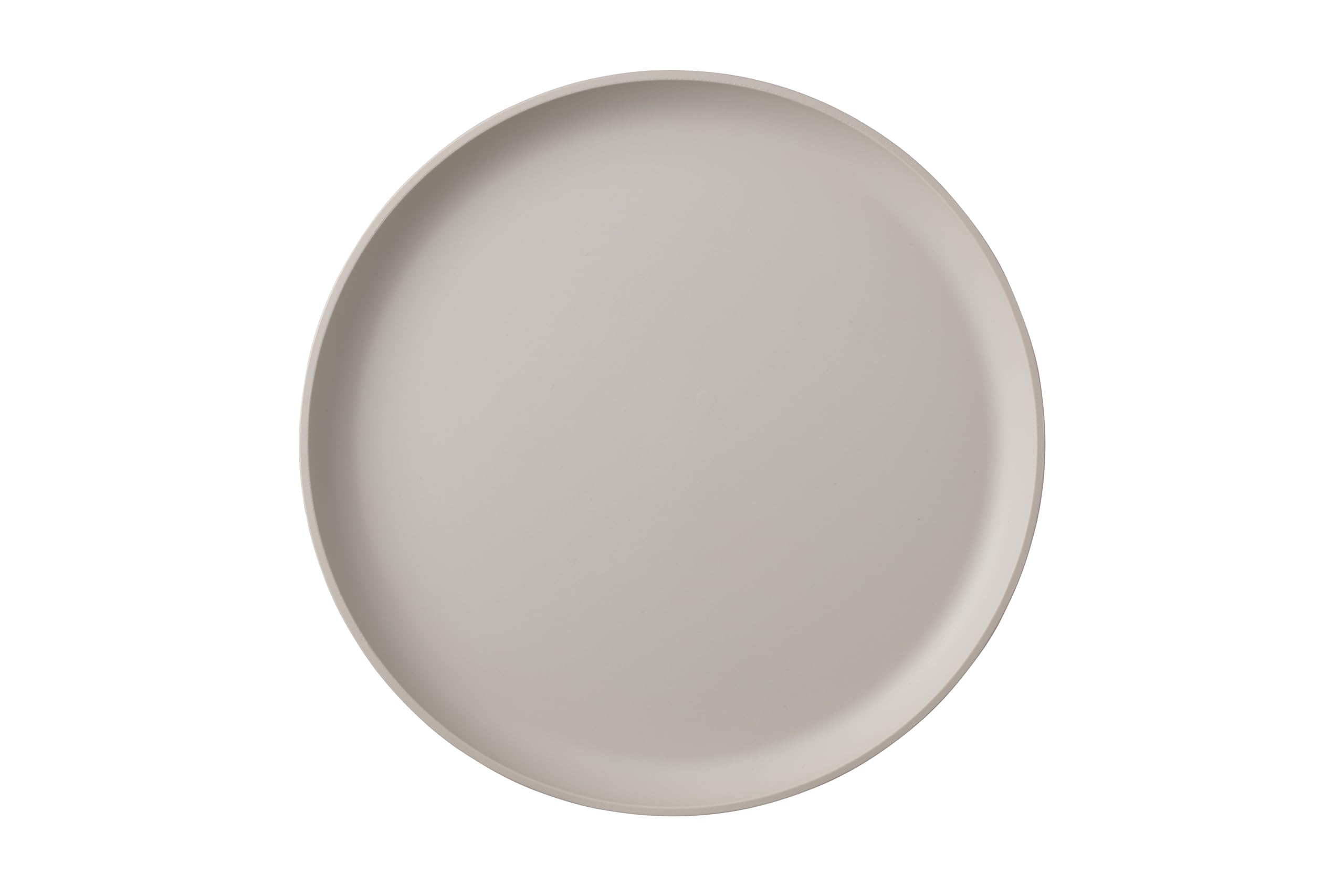 Mepal - Dinner plate Silueta - Dishwasher & microwave resistant - Plastic plates - Dinner plates - Tableware - 26 cm - Nordic white