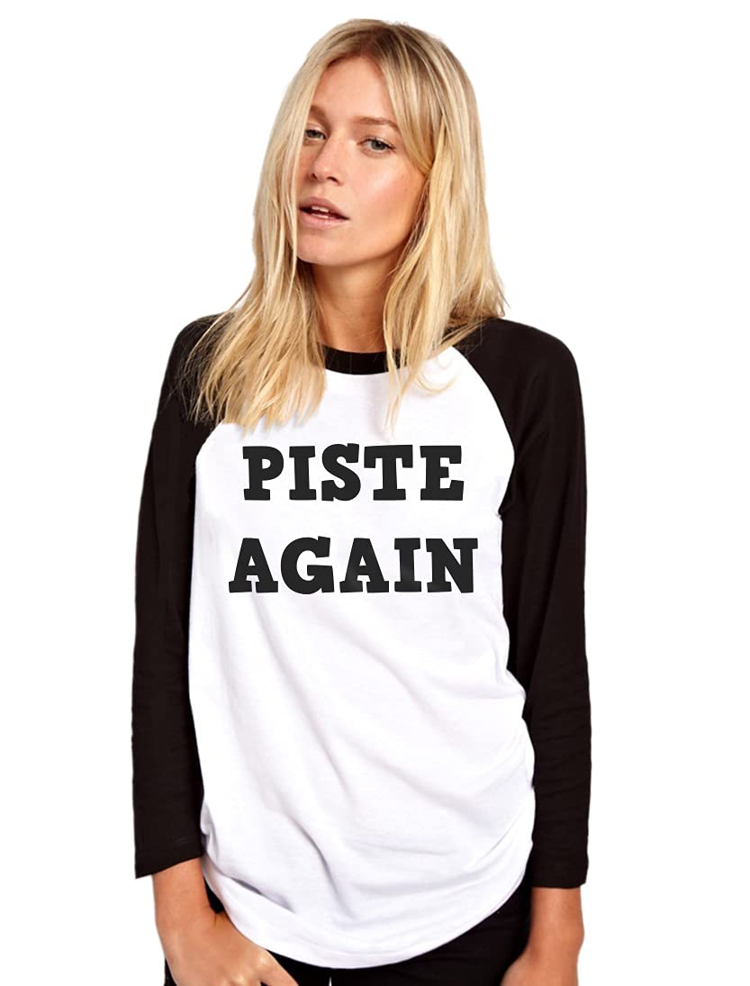 Hotscamp Women's White/Black Piste Again Baseball Top - Small