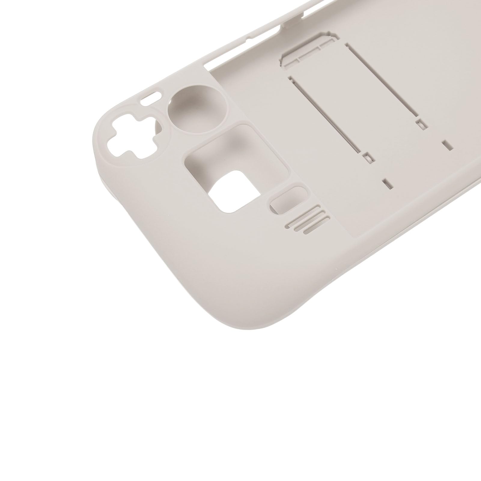 Funda Protectora Completa para Cubierta de Vapor, Funda con Soporte a Prueba de Golpes, Antideslizante, Accesorios Anticolisión, Piel para Cubierta de Vapor (Ceramica Blanca)