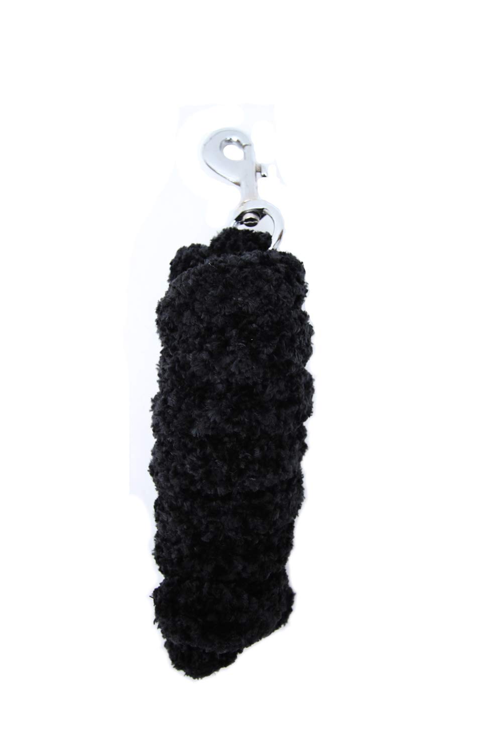 Rhinegold Soft Feather Leadrope-Black