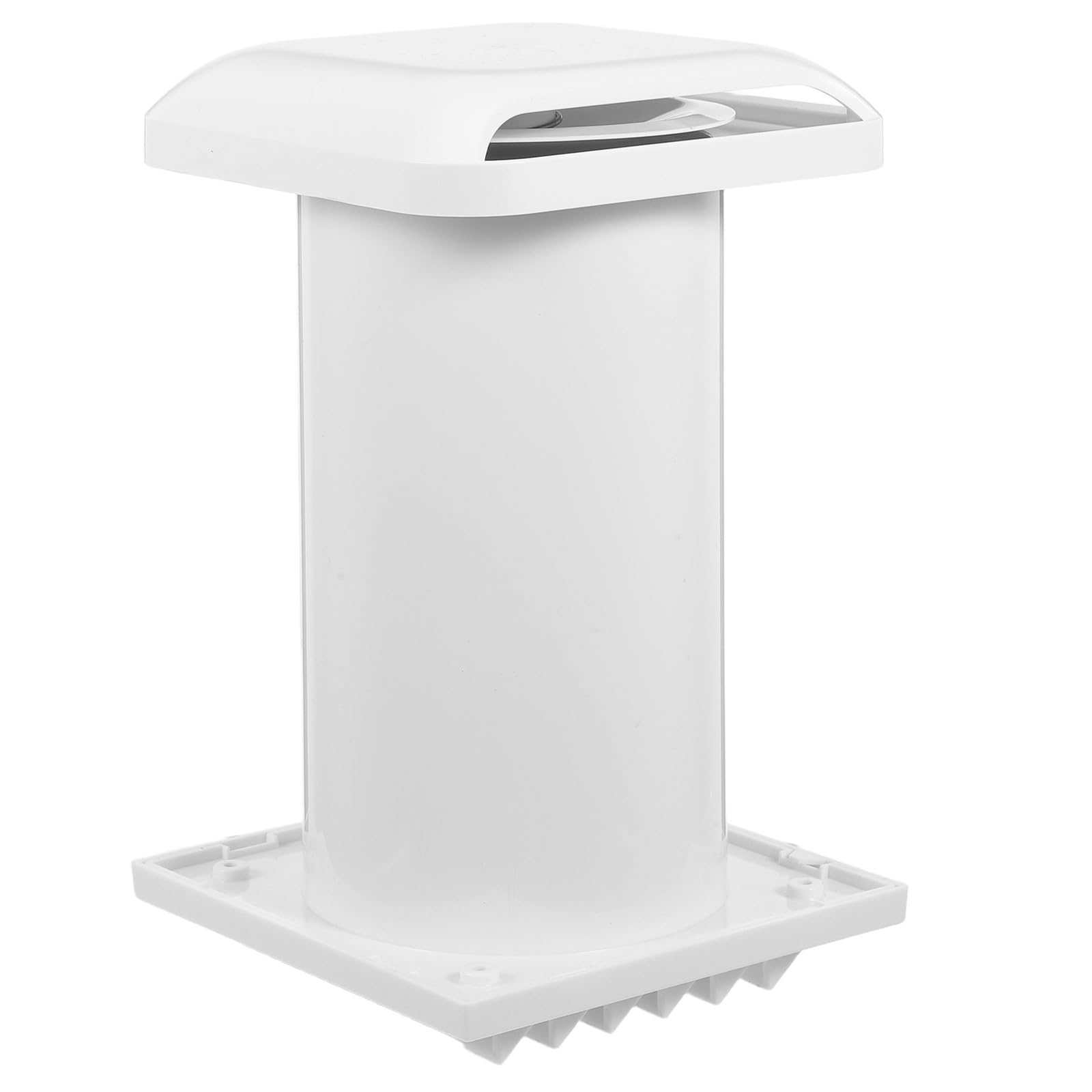 ibasenice Rejilla de ventilación para secadora con compuertas antirretorno - Ventilador con rejilla de filtro resistente a la intemperie para ventilación a través de la pared - Tapa de pared para