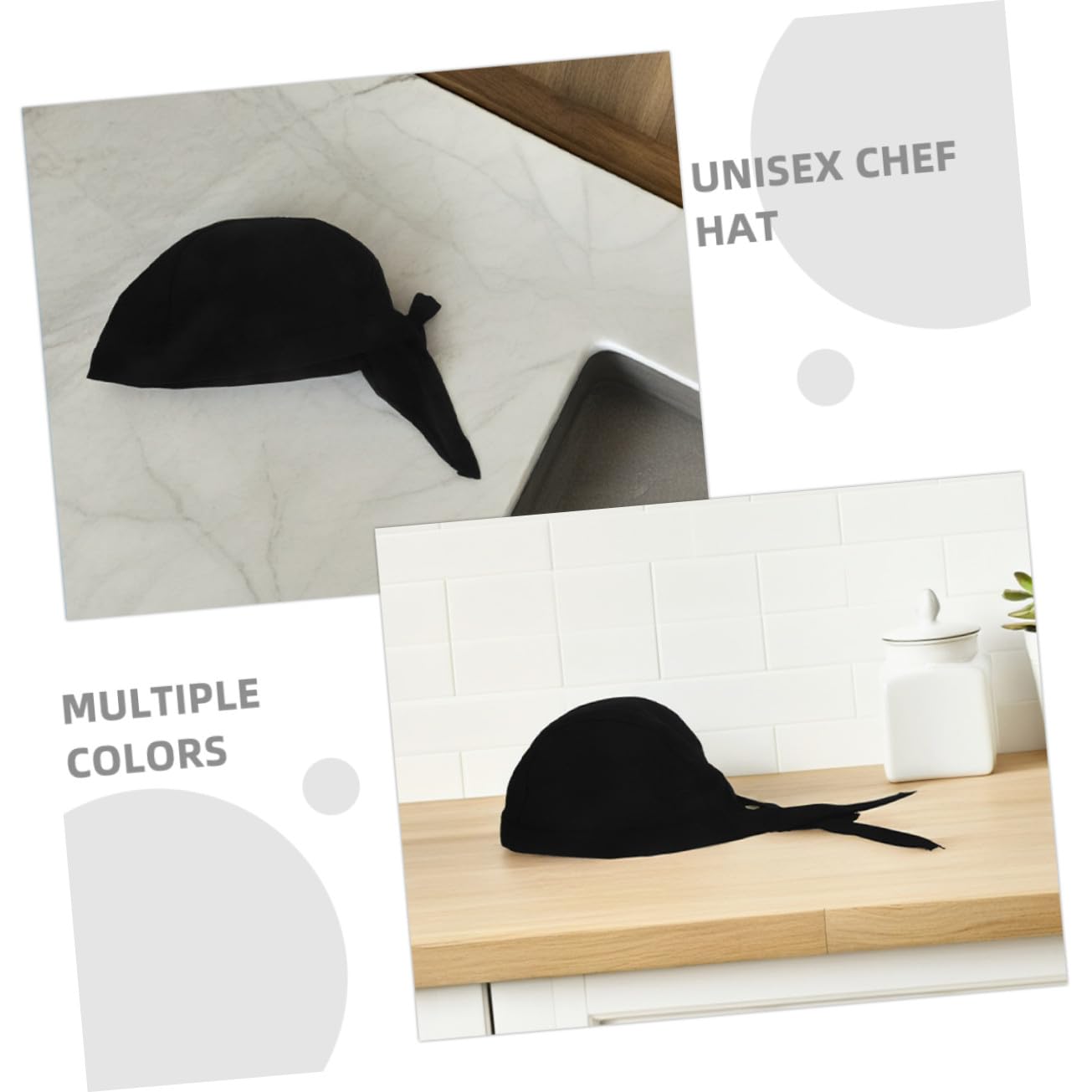 BESPORTBLE 12piezas Gorro de Chef Japonés con Cinta Unidades Elástico Unisex para Cocina Restaurantes y Hoteles Gorros de Cocina