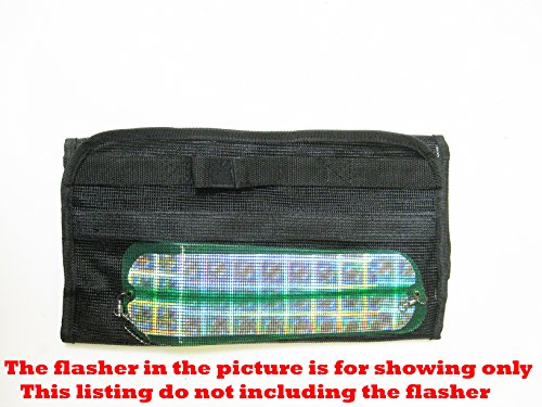 KUFA Sports Organizador Ventilado para Flasher de Pesca (Porta hasta 6 piezas de Flasher 11") (6 bolsillos de 13"x4") miniatura 3