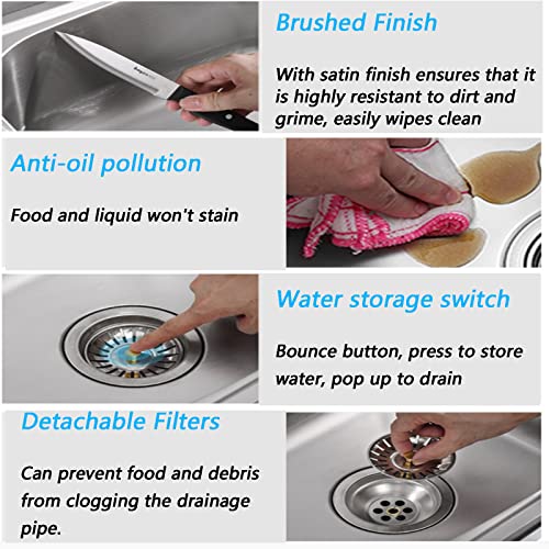 Opiniones y reviews de Lavabos comerciales en acero inoxidable los preferidos por los clientes. 24 Imagen adicional