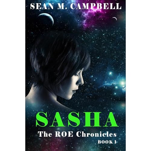 Sasha Audiolibro Por Sean M. Campbell arte de portada