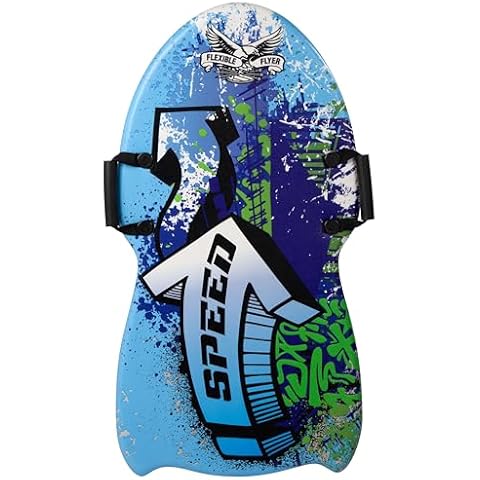 Flexible Flyer Snow Sled for Kids. Foam Winter Toboggan Bobsled. 36-Inch Sledding Luge Slider Toy Cover