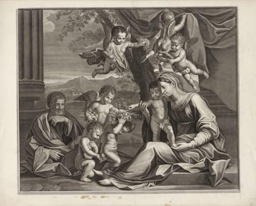 Affiche Sainte Famille Etienne Baudet, déco murale élégante pour un salon raffiné