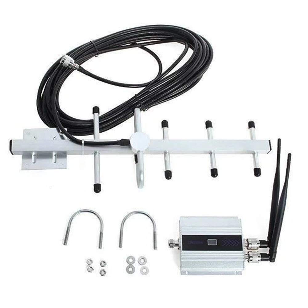 Amplificador de Refuerzo de Señal Móvil repetidor de señal de teléfono Celular Amplificador gsm 900 MHz + Antena Yagi