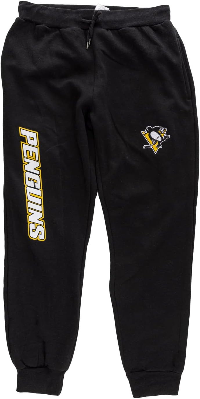 Calhoun Mens NHL Cotton Fleece Jogger Style Sweatpant