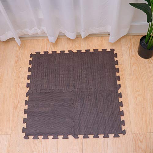 Clispeed 12 peças de tapetes de espuma de EVA para exercícios em equipamentos de ginástica