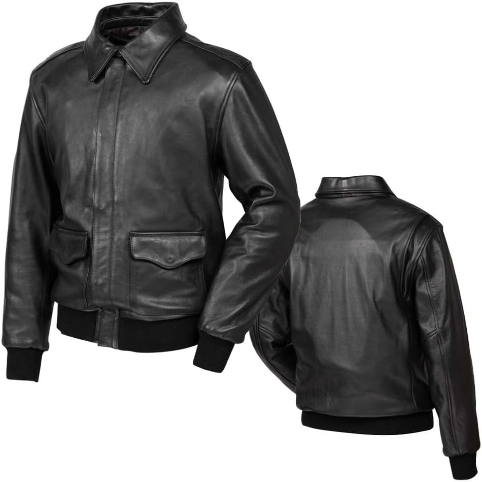 Amazon.co.jp: [デグナー] レザーA-2ジャケット Leather A-2