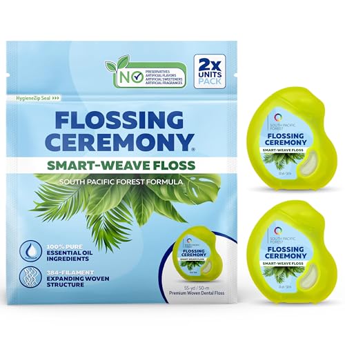 FlossingCeremony Expanding Woven Dental Floss (2 Units)