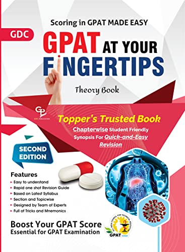 Image of GPAT AT YOUR FINGERTIPS (COLOURED HARD COPY THEORY BOOK)