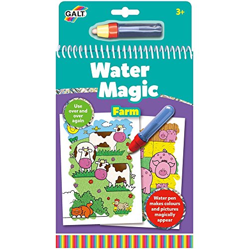 WATER MAGIC Farm - Reusable Colouring Book for Children - Ages 3 Years Plus