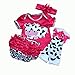 NPK Un Conjunto de Ropa para Muñecas para Muñecas de 20 - 22 Pulgadas Baby Girl Clothing a Juego Doll Baby Girl Clothing Matching Dairy Cow