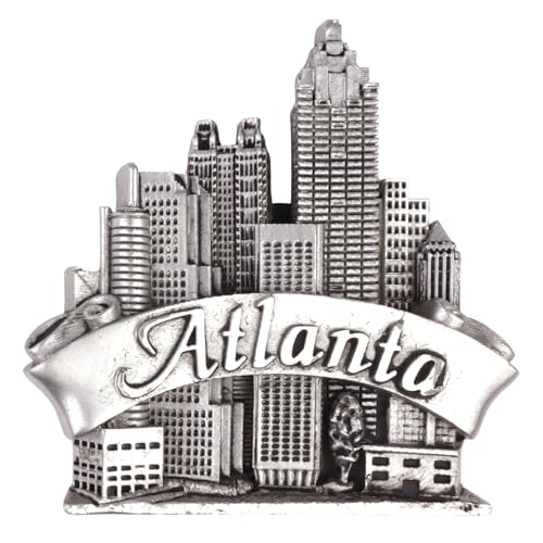 Imán Decorativo Atlanta Skyline 2.1 x 2.4 pulgadas