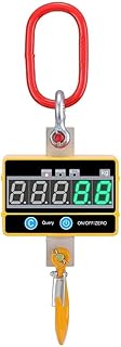 Báscula colgante electrónica, báscula colgante industrial pesada de 2T, báscula de grúa recargable, alta precisión con control remoto para construcción, fábrica, granja