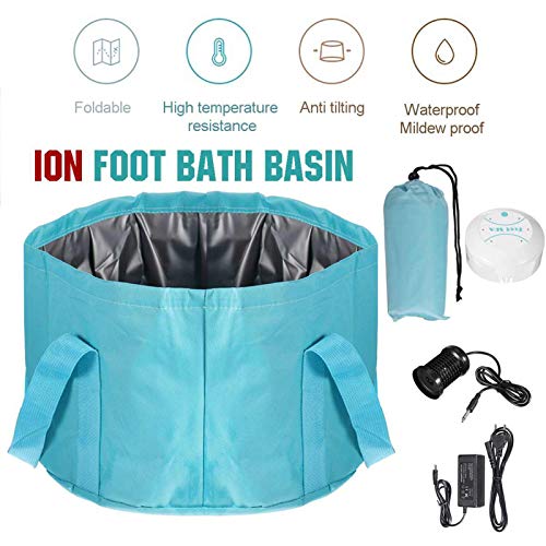 Máquina portátil spa de pies detoxificación iónica miniatura 2