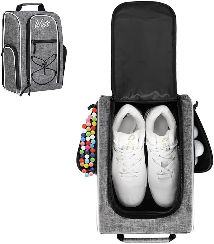 adidas golf golf shoe bag grey melange no size