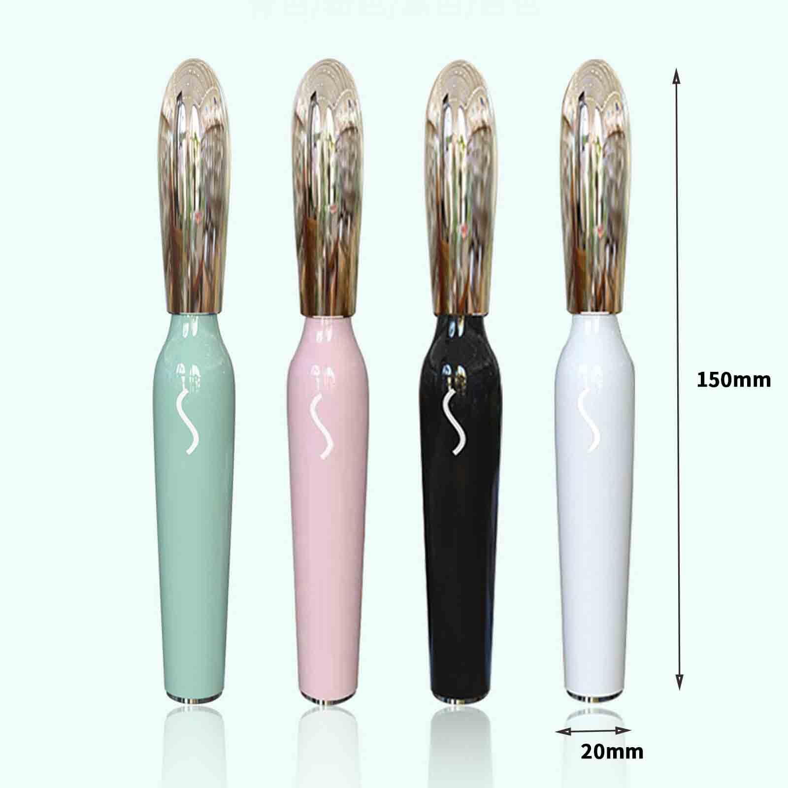 Rizador Pestañas Rizador De Pestañas Electrico Termico Con Calor Con Peine Profesional Usb Recargables Con Calefacción Eléctrico Regalos Para Chicas (150x20MM,pink)
