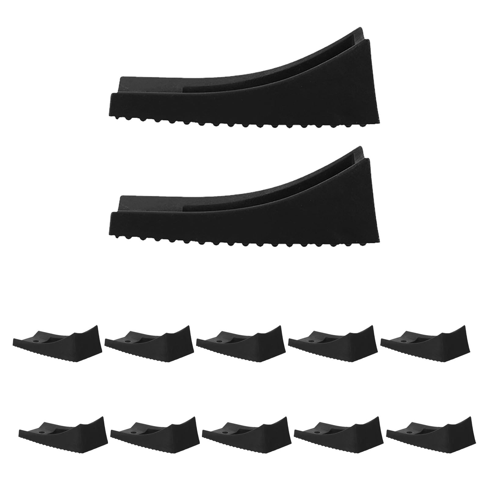 Protectores para sillas de tubo plano con diseño resistente Tofficu de 4 cm