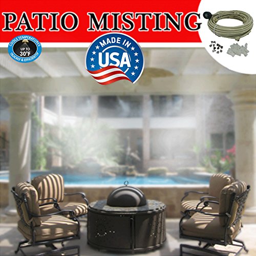 Patio Misting Kit Pre Assembled Misting System Simply unpack and