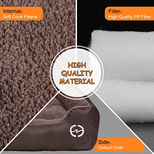 FRISTONE-Dog-Beds-Large-Washable-Pet-Basket-Orthopedic-Kennel-Bed-for-Large-Dogs-Deluxe-Fleece-Cushion-Blanket-XXL-Brown-354x276in