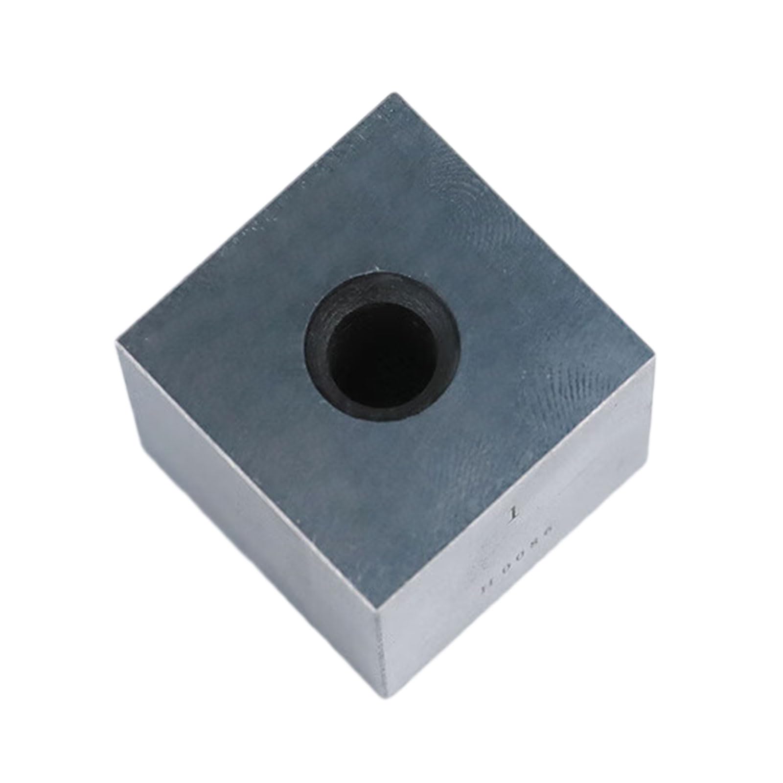 1 Unit Rectangular Carbon Steel Measurement Device with Hole for Accurate Evaluations in Engineering and Laboratory Use Gauge Block for Field Work