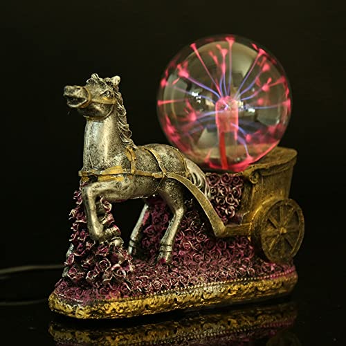 Lampada a Sfera Lampada da Trasporto sensibile al Tocco con Sfera al Plasma ， creatività della Scultura Decorazione novità ， per la Festa di Halloween