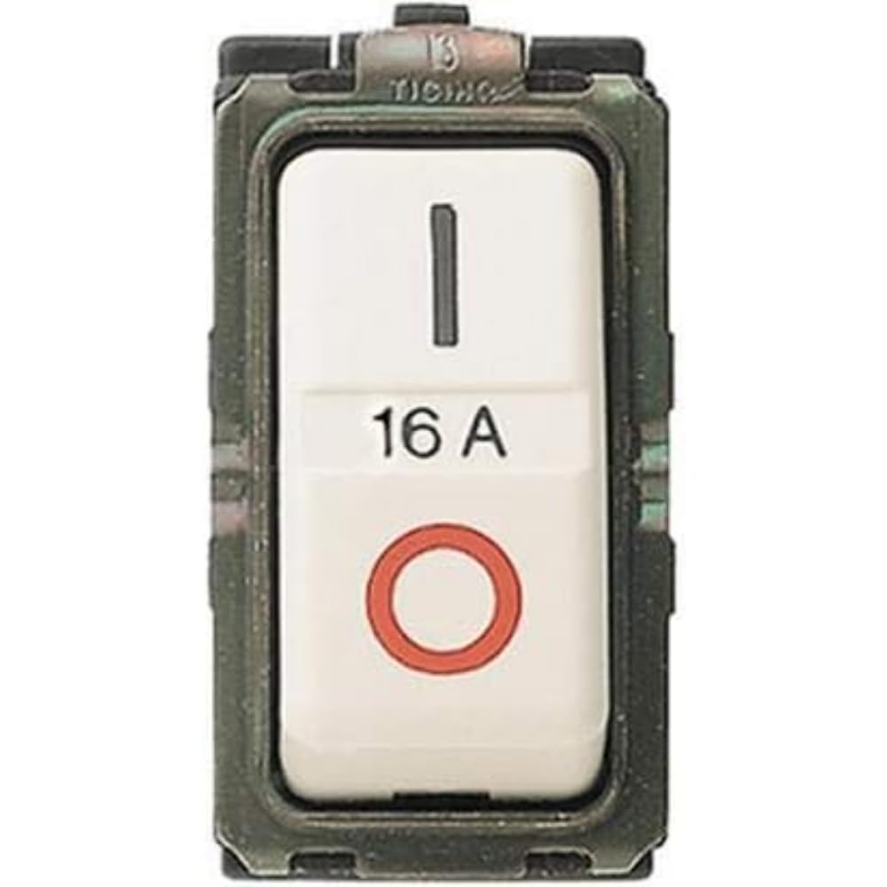 BTicino 5236S Serie Magic Interruttore Magnetotermico, 1P+N, 1, 6A, 3 kA, Avorio