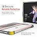 MoKo Case Compatible with Microsoft Surface Pro 7 / Pro 6 / Pro 5 / Pro 2017 / Pro 4 / Pro LTE, Rugged All-in-One Protective Case with Pen Holder, Wristband, Compatible with QWERTY Keyboard - Pink &
