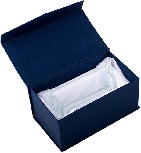 Miniatura 2 de Amlong Crystal Soporte para tarjetas de visita o tarjeta de visita de cristal de la colección de escritorio