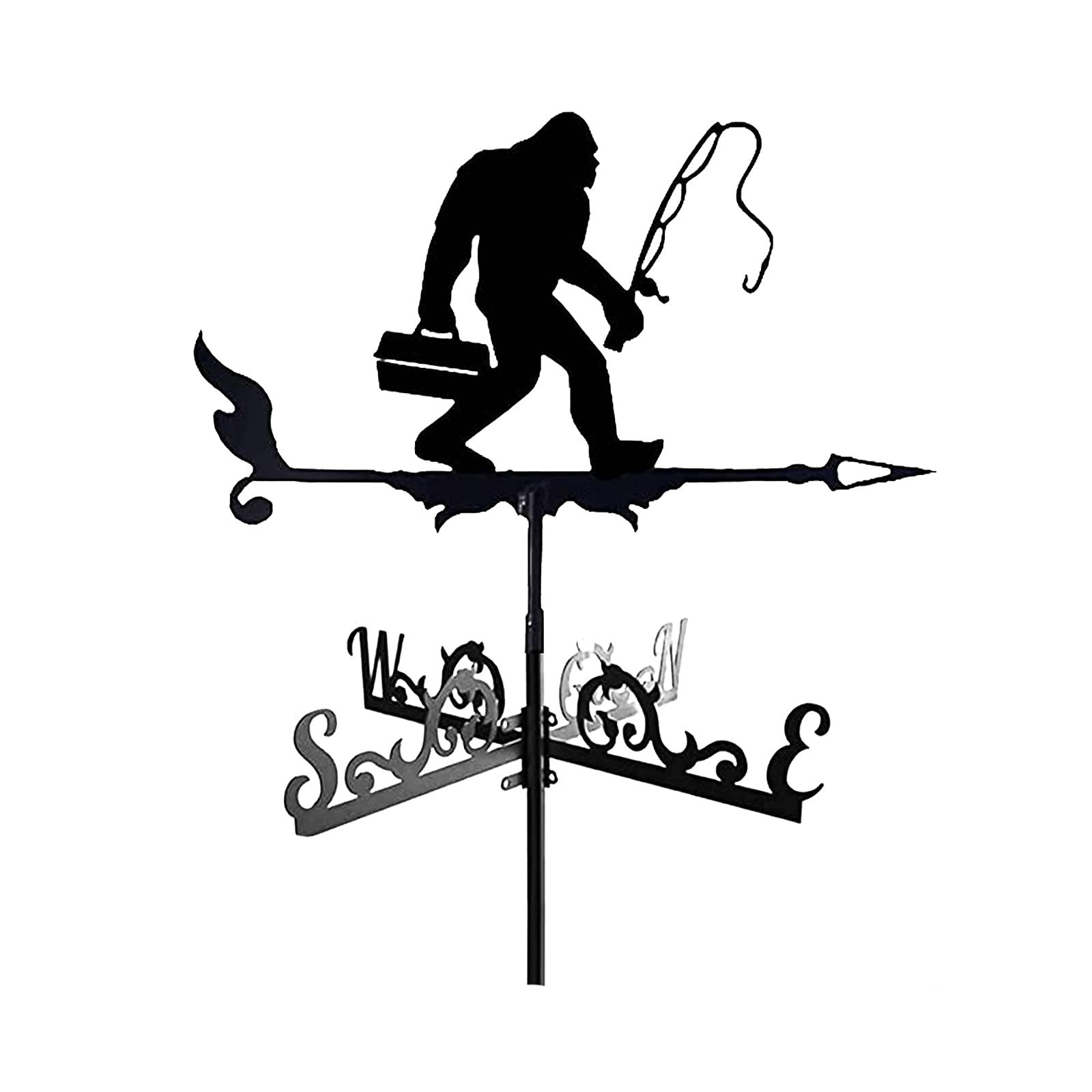 TAXXII Weather Vane Weathervane for Roof-Decorative Wind Direction Indicator Garden Stake Professional Measuring Tool Yard (Style5)