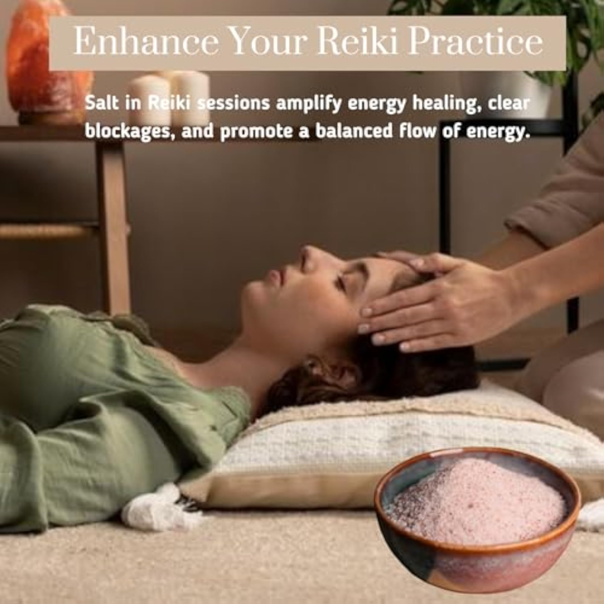 Himalayan Fine Rock Salt for Wellness and Rituals