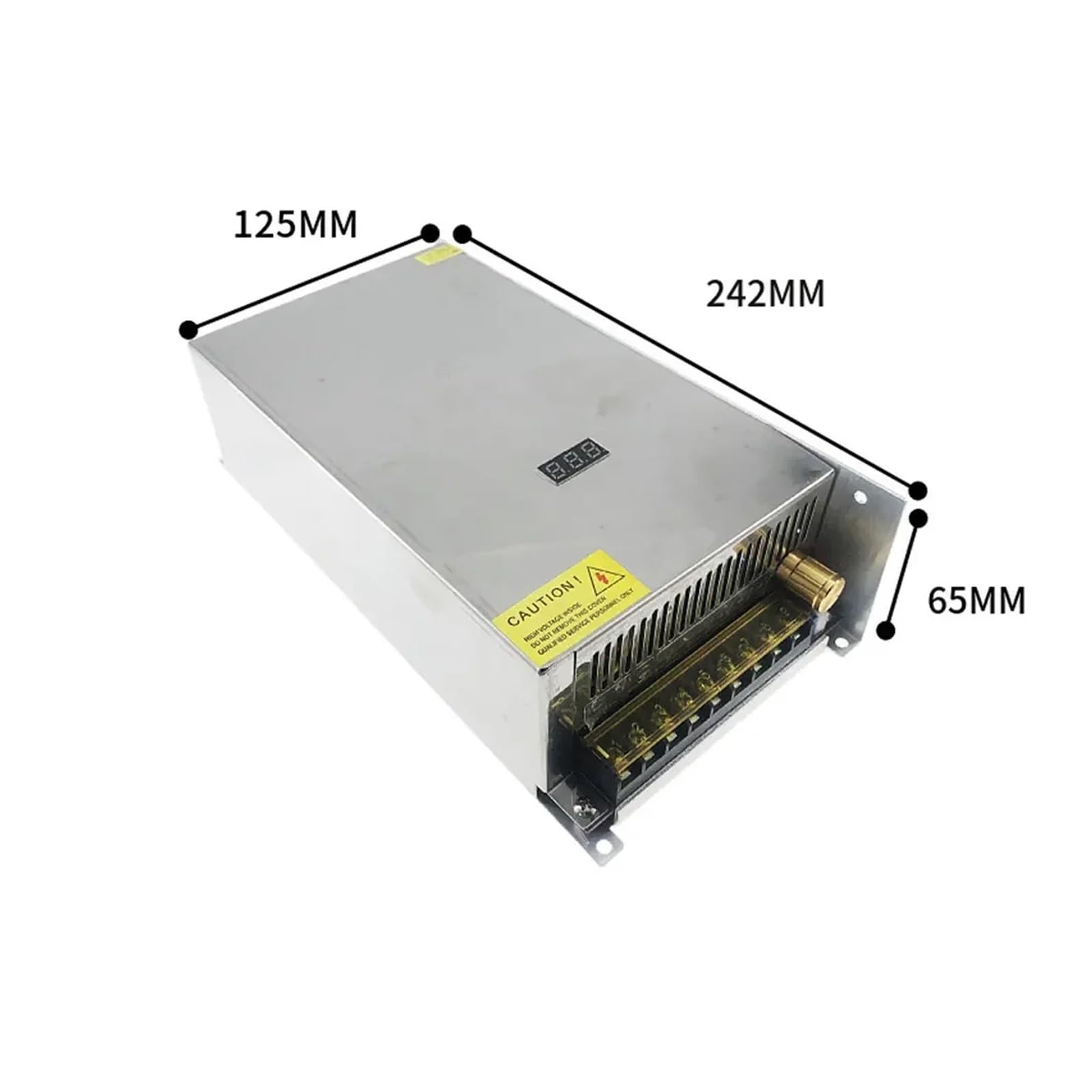 Fuente de alimentación conmutada de CC de 0 a 12 voltios, 24 V, 36 V, 48 V, 60 V, 100 V, 150 V, 200 V, 1000 W, 1200 W, pantalla digital, voltaje ajustable y regulado Para RV, automóvil, computadora y