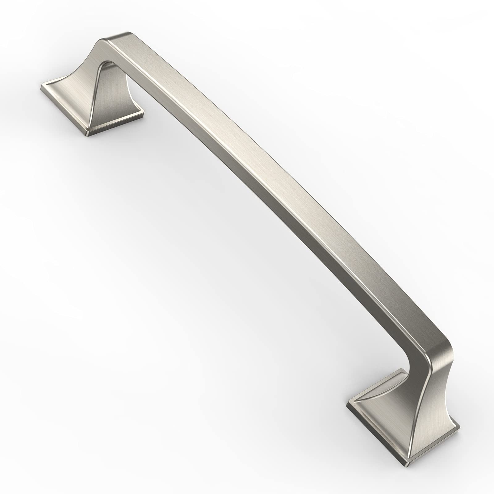 Asidrama 10 Pack 5 Inch(128mm) Brushed Satin Nickel Kitchen Cabinet Handles, Cabinet Pulls Kitchen Cabinet Hardware for Cupboard Drawer Handles Dresser Pulls