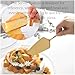 Cake Pie Server Spatula, 2-Pack Stainless Steel Pizza Pastry Cake Slicer Server Set, Cake Cutter with Serrated Edges for Kitchen, Restaurants, Wedding, Birthdays and Parties(Silver & Gold)