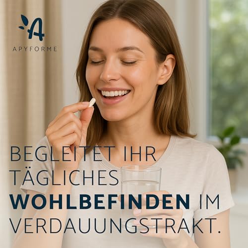 Apyforme - Lactobacillus Gasseri Bakterienstämme - Bis zu 50 Milliarden KBE/Tag - 60 Kapseln - 100% Französisch
