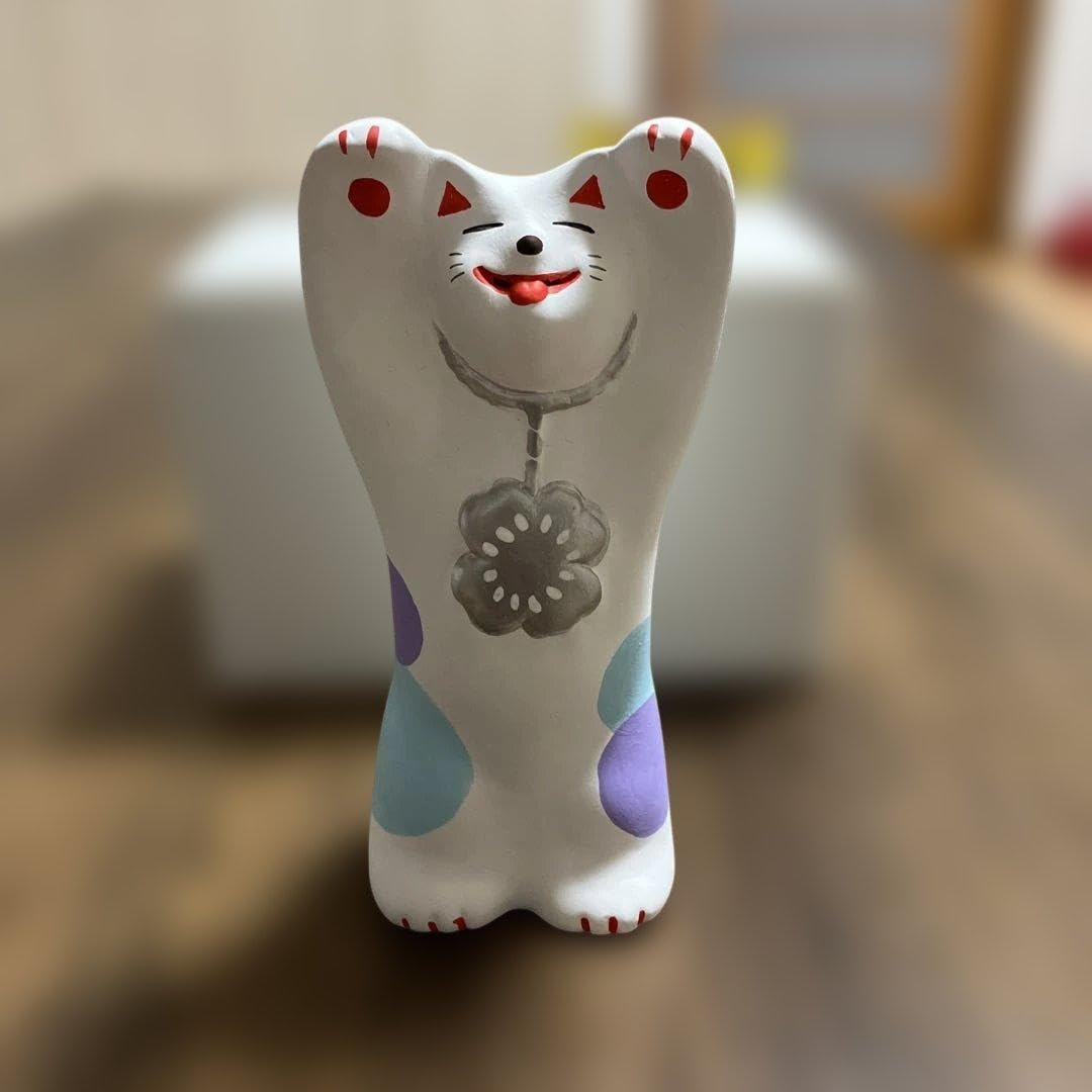 Amazon.co.jp: 開運 湯布院 招き猫 工房 輪葉葉 わはは② : ホーム