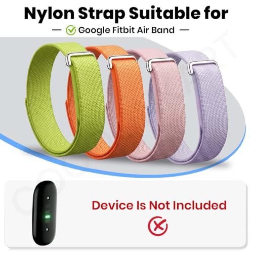 Image of Stretch Nylon Sport Strap Compatible For Google Fitbit Air (Only Strap)
