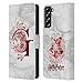 Head Case Designs Officially Licensed Harry Potter Gryffindor Aguamenti Deathly Hallows IX Leather Book Wallet Case Cover Compatible with Samsung Galaxy S21 FE 5G