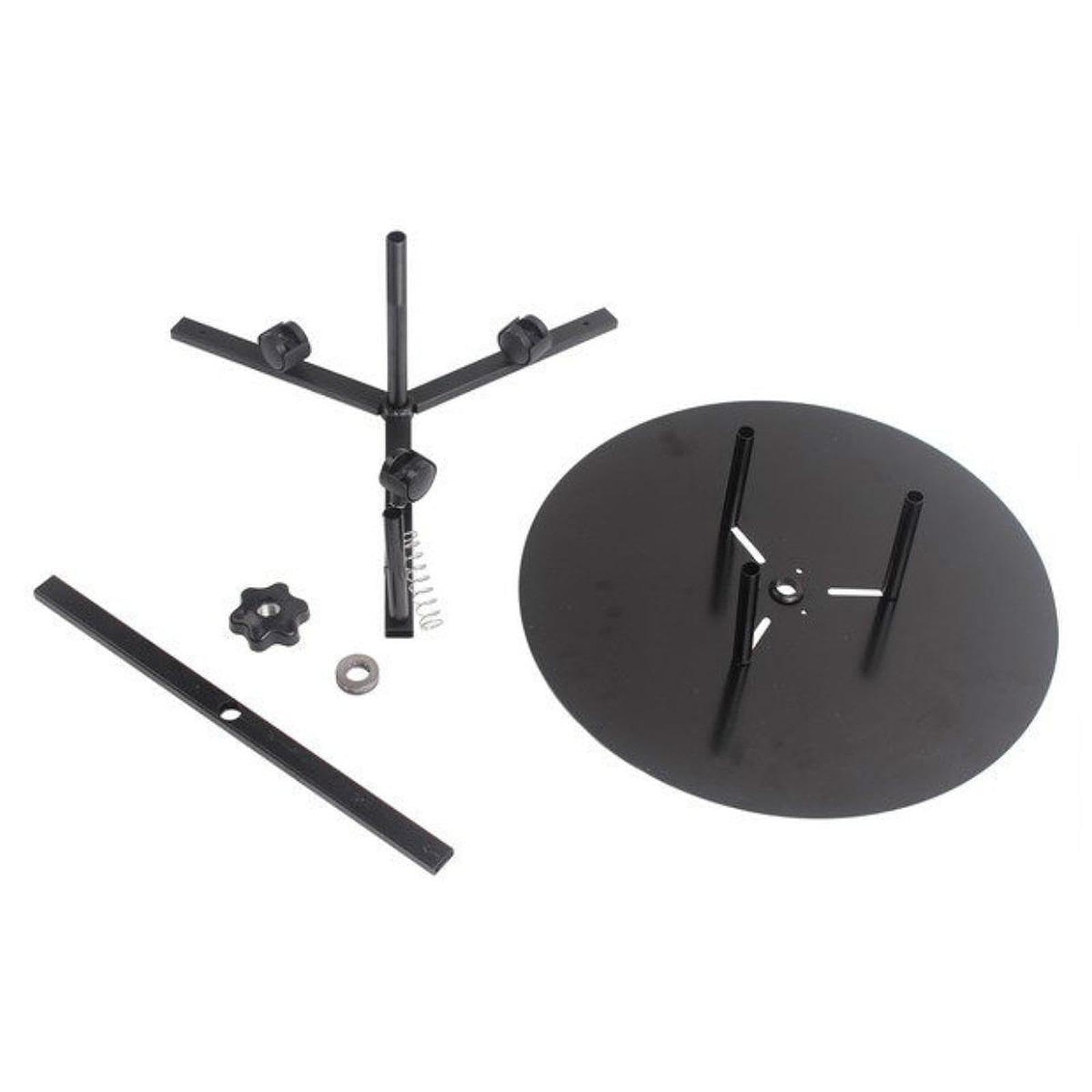 Porta Cavi Rack Dispenser Filo Porta Bobina Cavo Supporto Elettricista Stabile Compatto Metallo Regolabile Attorcigliamento Recupero Preciso, 1 Livello 36 Cm
