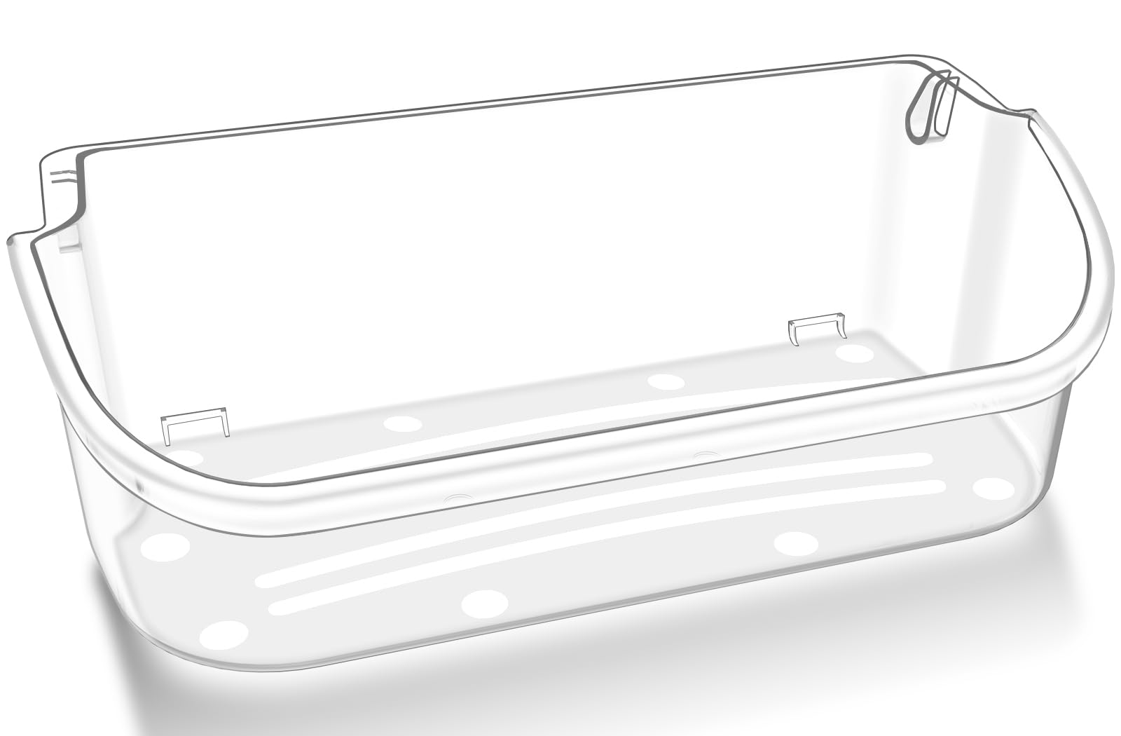 UPGRADED 240356402 Refrigerator Door Bin Compatible with Frigidaire Door Shelf Replacement Frigidaire Gallery Door Shelf Refrigerator Shelves FGHS2631PF4A FFSS2615TS0 LFSS2612TF0 LFSS2612TE0 Door Bin