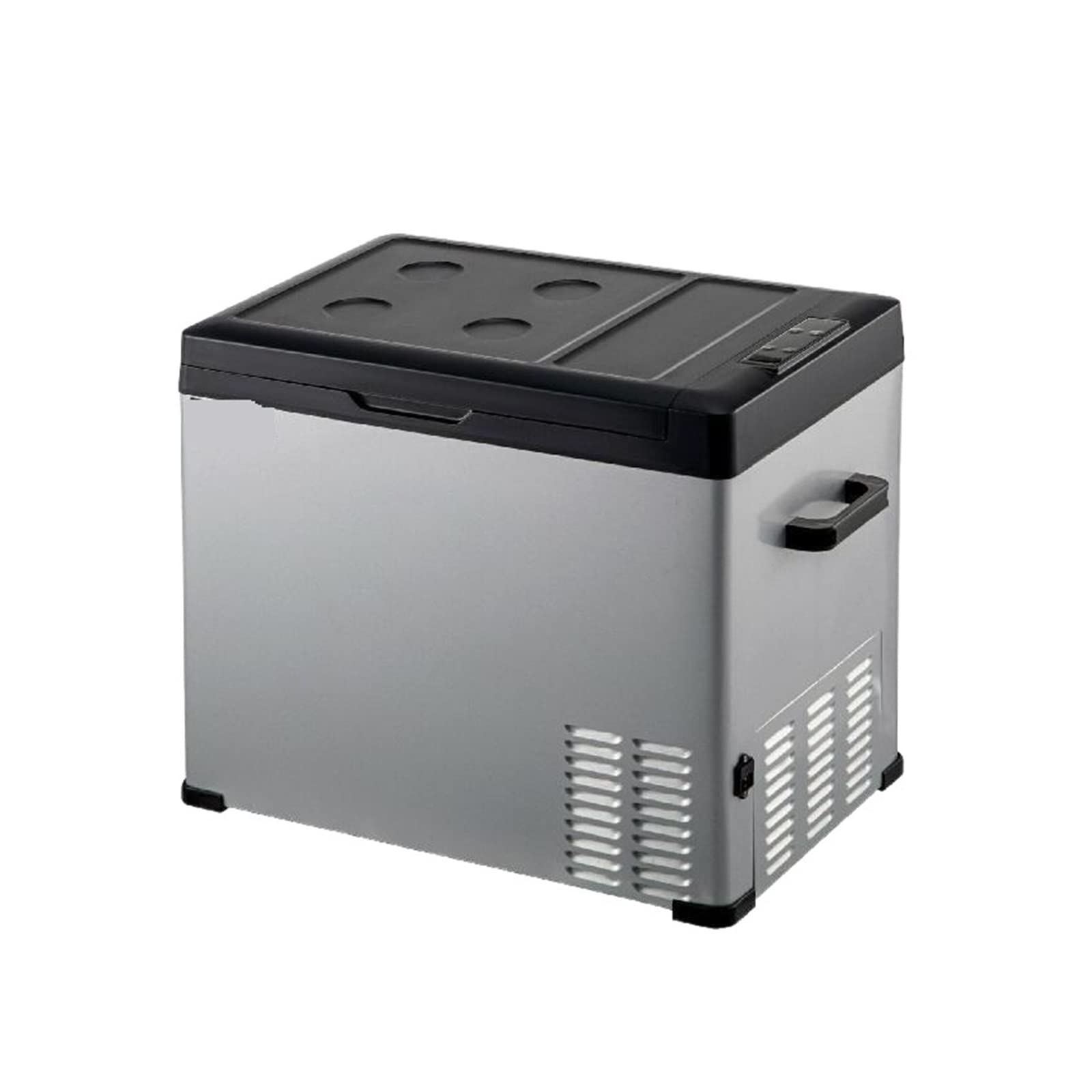 Mini refrigerador portátil for Coche de 30L, 40L, 50L, 12/24V CC, 110-240 CA, for Uso al Aire Libre, RV, Barco, Camping, Viajes(30L 32QT)