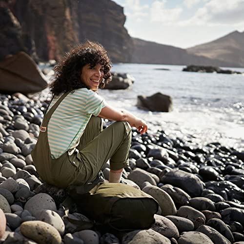Fjällräven Damen Vardag Dungaree Hose, Green, L