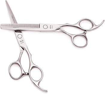 Amazon.co.jp: プロフェッショナル理容はさみセット高級5.5 / 6.0