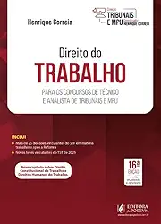 Tribunais e MPU - Direito do Trabalho - Para Analista - 16ª Edição (2025)
